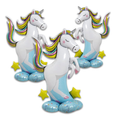 Load image into Gallery viewer, Giant Unicorn Foil Balloon - Self Standing