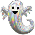 Load image into Gallery viewer, Silver Ghost Foil Balloon