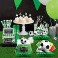 Load image into Gallery viewer, Football Theme Honeycomb Paper Ornaments Set