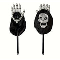 Load image into Gallery viewer, Halloween Palm Hand Trick-or-Treat Bag 1pc (Black)