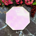 Load image into Gallery viewer, Pink Holographic 9 Inch Paper Plates Set