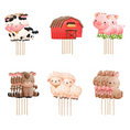 Load image into Gallery viewer, Farm Cupcake Toppers Set