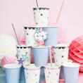 Load image into Gallery viewer, Unicorn Paper Cups Set