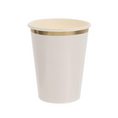 Load image into Gallery viewer, Bronzing White Hexagon Paper Cups Set