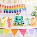 Load image into Gallery viewer, Adorable Dinosaur Popcorn Boxes Set