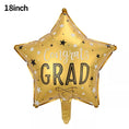 Load image into Gallery viewer, Graduation Gold Congrats Grad Balloon