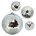 Load image into Gallery viewer, Shiny Silver Hanging 10 Inch Disco Ball