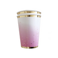 Load image into Gallery viewer, Pink Ombre with Gold Foil Dots Tableware Set