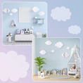 Load image into Gallery viewer, White 3D Clouds Decorations Paper