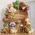 Load image into Gallery viewer, Woodland Animals Balloon Arch