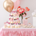 Load image into Gallery viewer, Barbie Theme Cup Cake Toppers Set