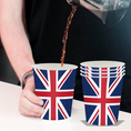 Load image into Gallery viewer, British Flag Theme Paper Cups Set