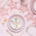 Load image into Gallery viewer, Light Pink Baby Stroller Napkins