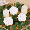 Load image into Gallery viewer, Artificial White Roses Bouquets Box Set
