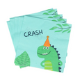 Load image into Gallery viewer, Dino Theme Birthday Party Paper Napkins Set