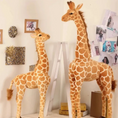 Load image into Gallery viewer, Giant Realistic Giraffe Plush Toy