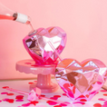 Load image into Gallery viewer, Heart-shaped Plastic Straw Cup