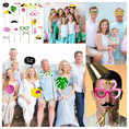 Load image into Gallery viewer, Flamingo Theme Party Photo Booth Props Set