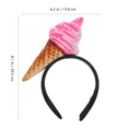 Load image into Gallery viewer, Ice Cream Cone Theme Party Headband