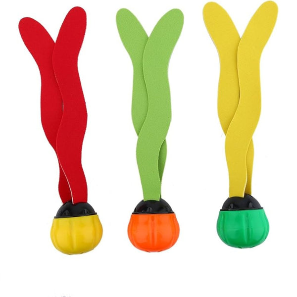 Intex 3pcs Seaweed Toy Underwater Swimming Pool Toy Grab Seaweed for Children Learning Swimming