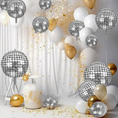 Load image into Gallery viewer, Disco Ball Foil Balloon