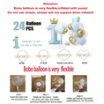 Load image into Gallery viewer, Happy 1st Birthday Balloon Set (Blue)