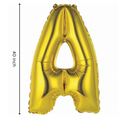 Load image into Gallery viewer, Gold Letter Foil Balloons (40 inch)