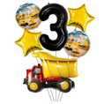 Load image into Gallery viewer, Jumbo Dump Truck Foil Balloon