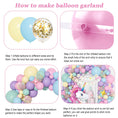 Load image into Gallery viewer, Unicorn Birthday Balloon Arch Decorations