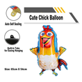 Load image into Gallery viewer, Giant Colorful Cute Chick Balloons for Farm Animal Theme