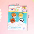 Load image into Gallery viewer, Cute Animal Birthday Candles Set