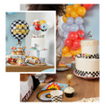 Load image into Gallery viewer, Racing Themed Cup Cake Toppers Set