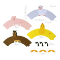 Load image into Gallery viewer, Farm Party Cupcake Wrappers Set