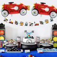 Load image into Gallery viewer, Race Car Foil Balloon