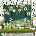 Load image into Gallery viewer, Football Theme Hanging Swirl Garland Set