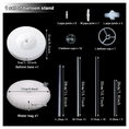 Load image into Gallery viewer, Water Injection Balloon Bracket Height 162cm Can Hold 19 Balloons