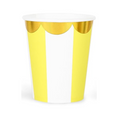 Load image into Gallery viewer, Carousel Stripe Party Theme Tableware Set (Yellow)