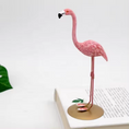 Load image into Gallery viewer, Resin Pink Flamingo Statue Figurine