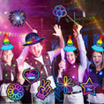 Load image into Gallery viewer, Glow in the Dark Neon Themed Photo Booth Props Set