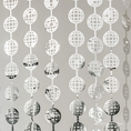 Load image into Gallery viewer, Shiny Silver Disco Ball Foil Curtain