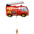 Load image into Gallery viewer, Jumbo Fire Truck Foil Balloon