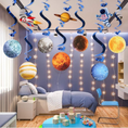 Load image into Gallery viewer, Outer Space Theme Party Hanging Swirl