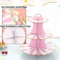 Load image into Gallery viewer, 3-Tier Carousel Theme Cupcake Stand