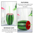 Load image into Gallery viewer, Watermelon Shaped Drinking Cup