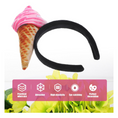 Load image into Gallery viewer, Ice Cream Cone Theme Party Headband