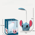 Load image into Gallery viewer, Stitch Blue Led Desk Lamp
