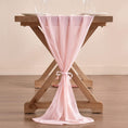 Load image into Gallery viewer, Light pink table Runner