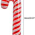 Load image into Gallery viewer, Christmas Candy Cane Foil Balloon 84*41 cm