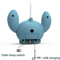 Load image into Gallery viewer, Stitch Blue Led Desk Lamp