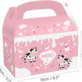 Load image into Gallery viewer, Pink Farm Animals Candy Party Favor Boxes Set